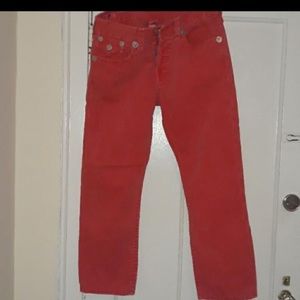 Red True religion Jeans